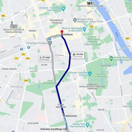 Fantastic Mokotow - Fmg L Lejlighed Warszawa